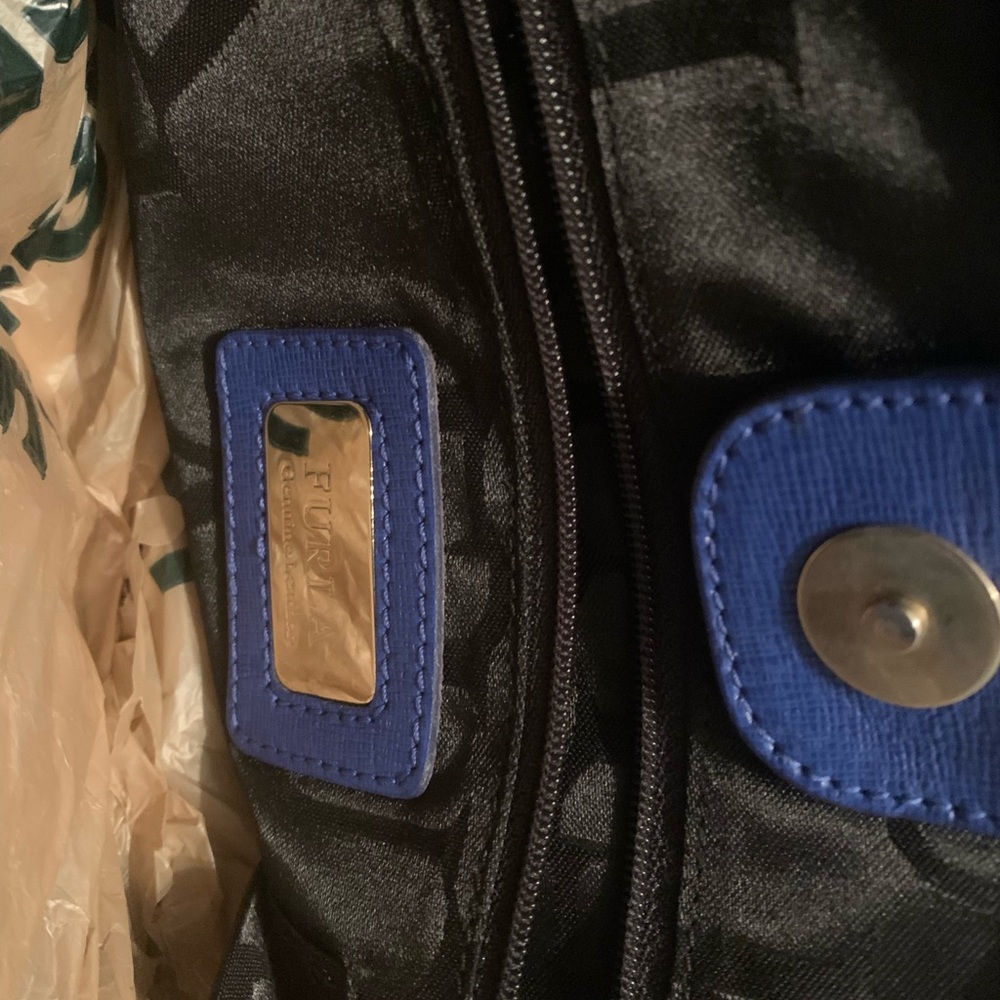 Blue Furla handbag ๐ - Picture 11 of 15